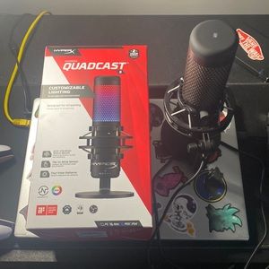 HYPERX QUADCAST S RGB WIRED MICROPHONE